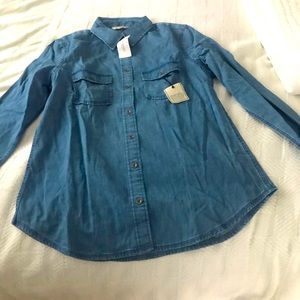 Banana Republic Women’s Denim Shirt Size M